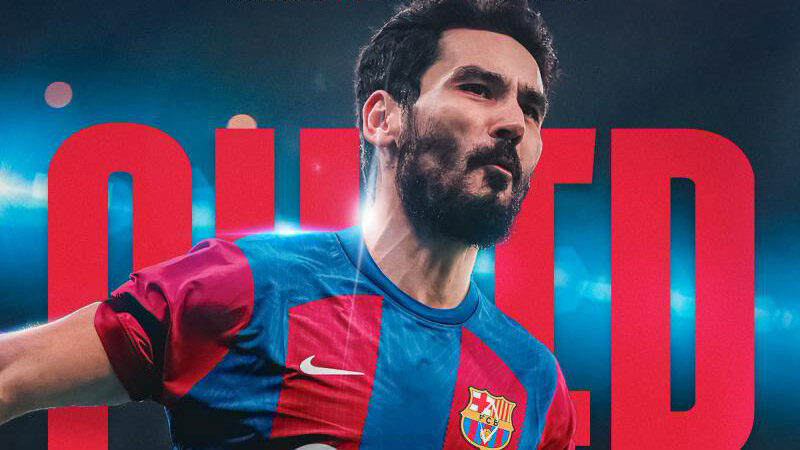 İlkay Gündoğan Barcelona’da Barcelona, Manchester City ile sözleşmesi sona eren İlkay Gündoğan'ı kadrosuna