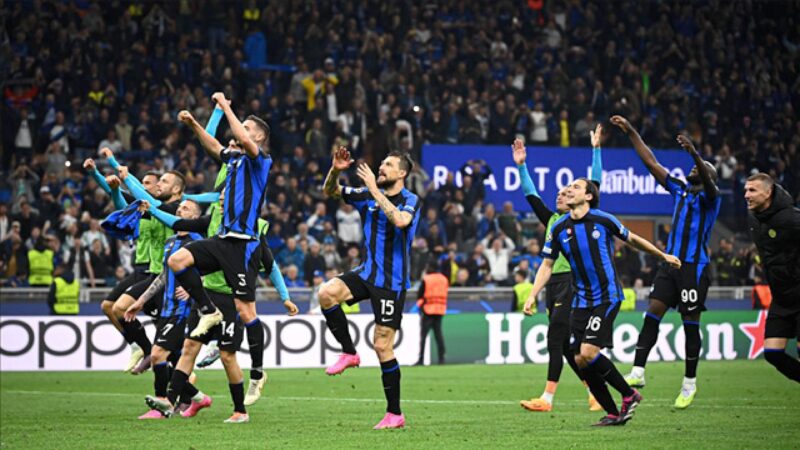 Inter 13 yıl sonra Devler Ligi finalinde UEFA Şampiyonlar Ligi finalinde İngiltere'nin Manchester City takımıyla karşılaşacak İtalyan
