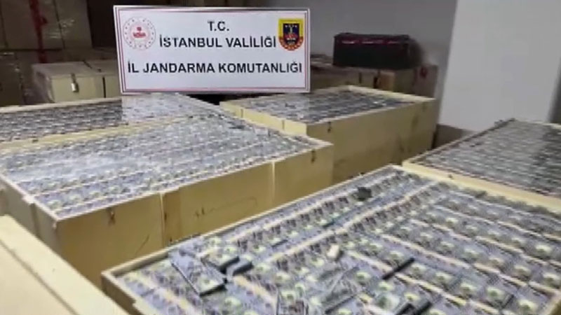 İstanbul’da sahte 1 milyar dolar ele geçirildi