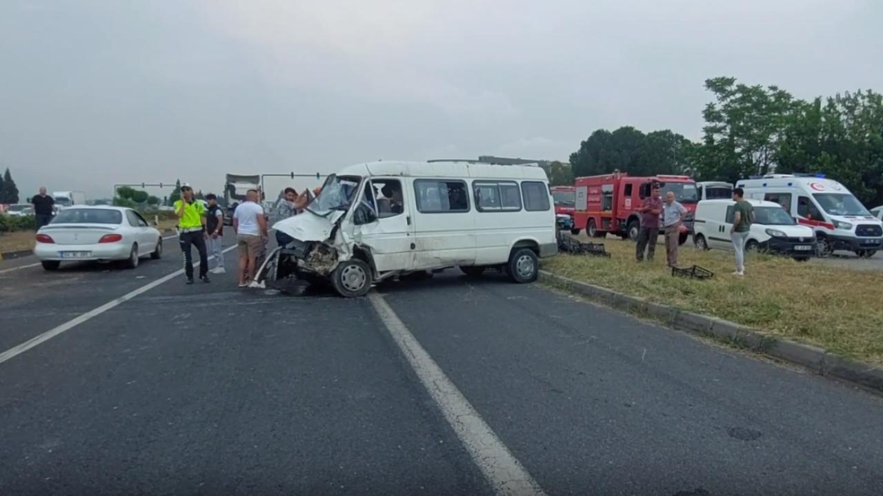 Zincirleme kaza: 5 yaralı