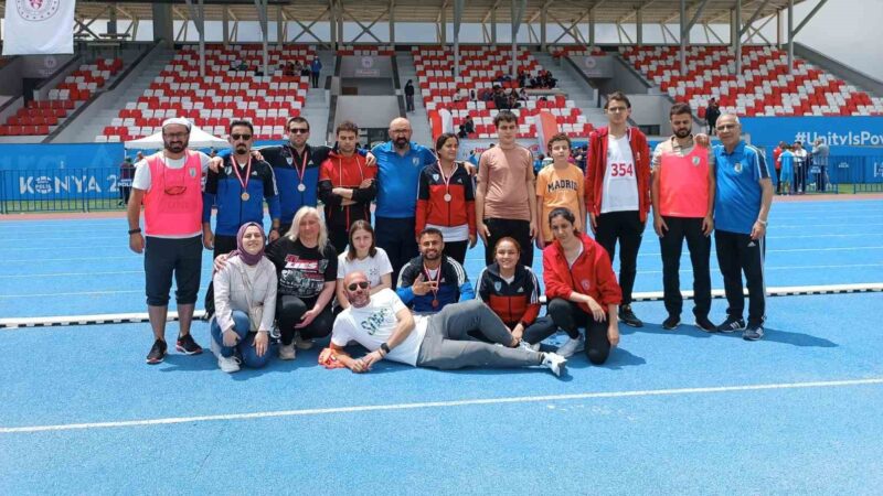 Nilüferli atletler 17 madalya kazandı Nilüfer Belediyesi Görme Engelliler Spor Kulübü, Konya’da düzenlenen Görme Engelliler