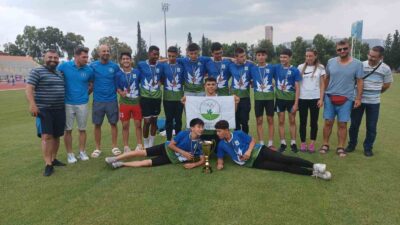 Osmangazili atletler Türkiye üçüncüsü oldu