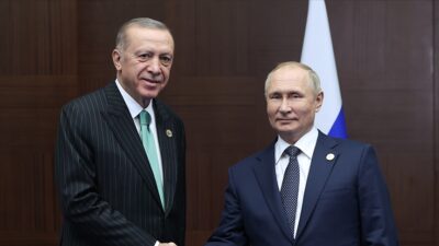 Cumhurbaşkanı Erdoğan, Putin ile görüştü