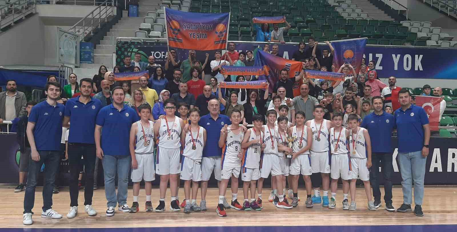 Yeşim Spor’dan ikinci şampiyonluk Yeşim Spor’dan ikinci şampiyonluk