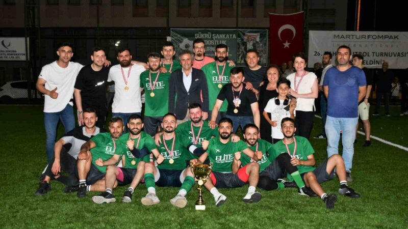 Yeşim’in 40. yılında şampiyon Kesim Gücü Yeşim Spor Kulübü’nün liderliğinde gerçekleştirilen Şükrü Şankaya Dostluk Turnuvası’nın şampiyonu