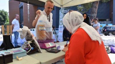 Yıldırım’da atıklar hediyeye dönüştü