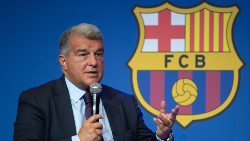 Barcelona Kulübü Başkanı Joan Laporta, Real Madrid ile 6 yıllık