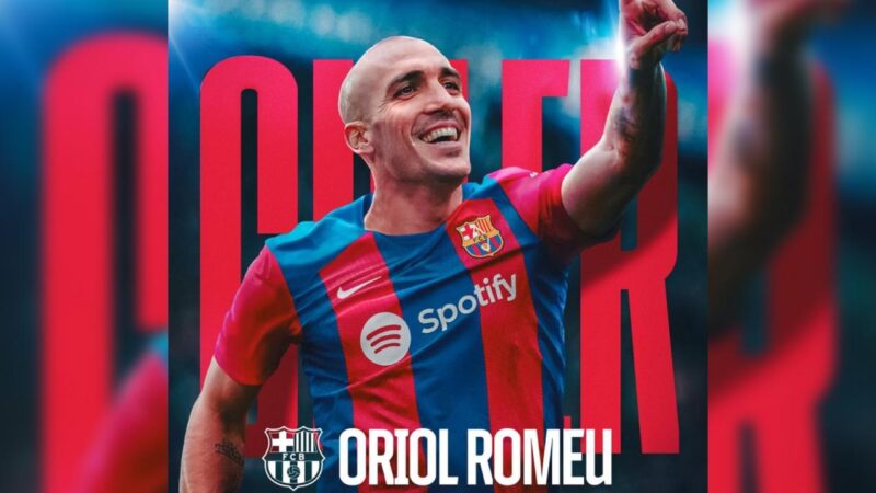 Oriol Romeu, Barcelona’da İspanya Birinci Futbol Ligi (LaLiga) takımlarından Barcelona, orta saha oyuncusu