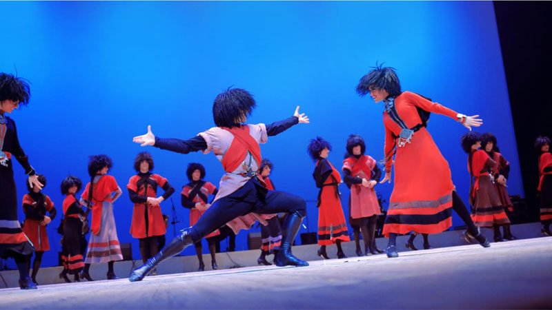 Dünyaca ünlü dans topluluğu Bursa Festivali’nde Dünyaca ünlü dans topluluğu Sukhishvili Georgian National Ballet, 70 dansçısı