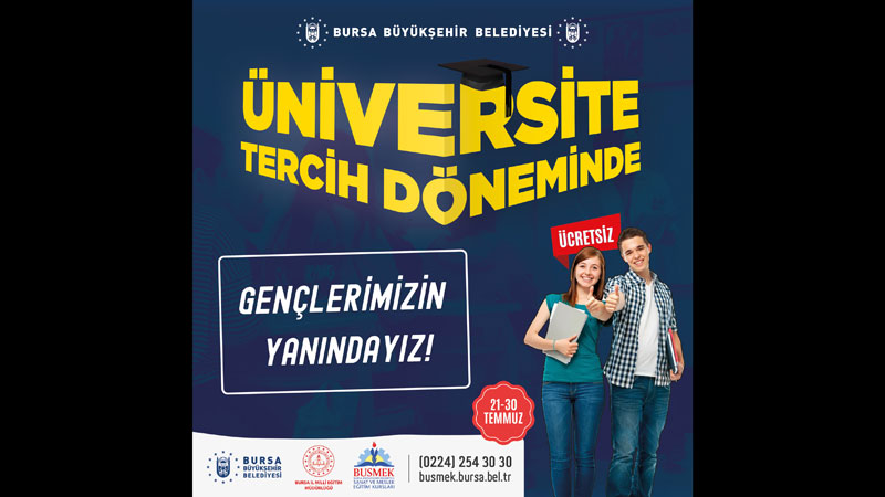 Üniversite tercihinde Büyükşehir yanınızda Üniversite tercihinde Büyükşehir yanınızda