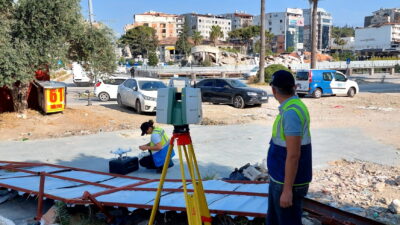 Büyükşehir saha çalışmalarına başladı! Tarihi enkazda lazerle 207 milyon nokta ölçümü