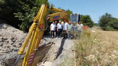 Mudanya sahili kesintisiz içme suyuna kavuştu