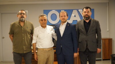 Bursa’nın vekili Ahmet Kılıç’tan ‘Basın Bayramı’ ziyareti