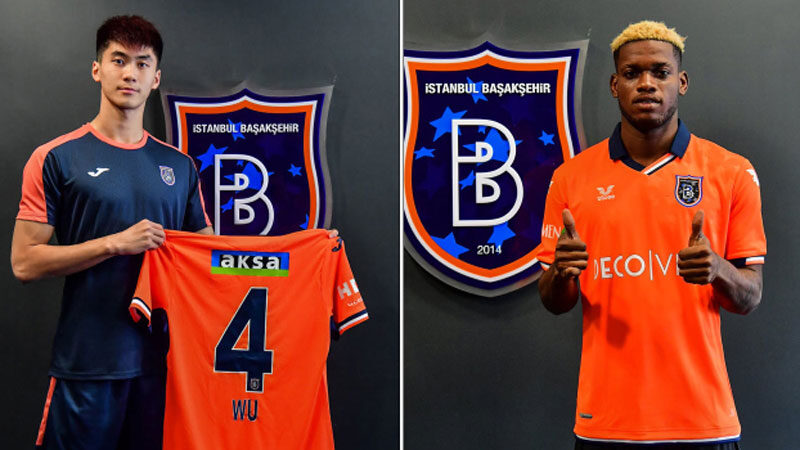 İstanbul Başakşehir Futbol Kulübü, Shaocong Wu ve Francis Nzaba'nın Trendyol