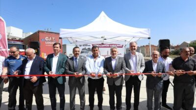 Bursa’da 60 araçlık TIR parkı açıldı