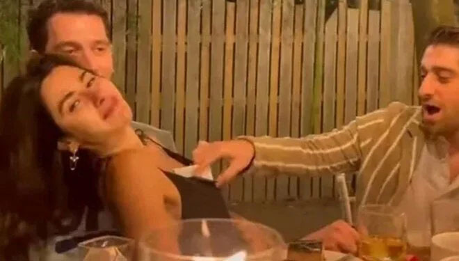 Bora Akkaş Nesrin Cavadzade’li video sonrası hamile eşinden özür diledi