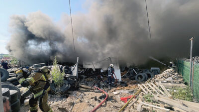 Bursa’da korkutan yangın