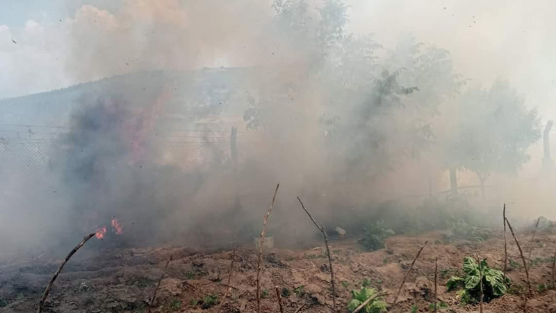 Bursa’da yürekleri ağza getiren yangın Bursa’da yürekleri ağza getiren yangın