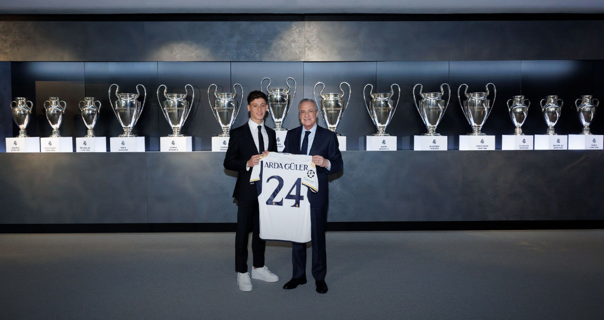 Arda Güler resmen Real Madrid’de