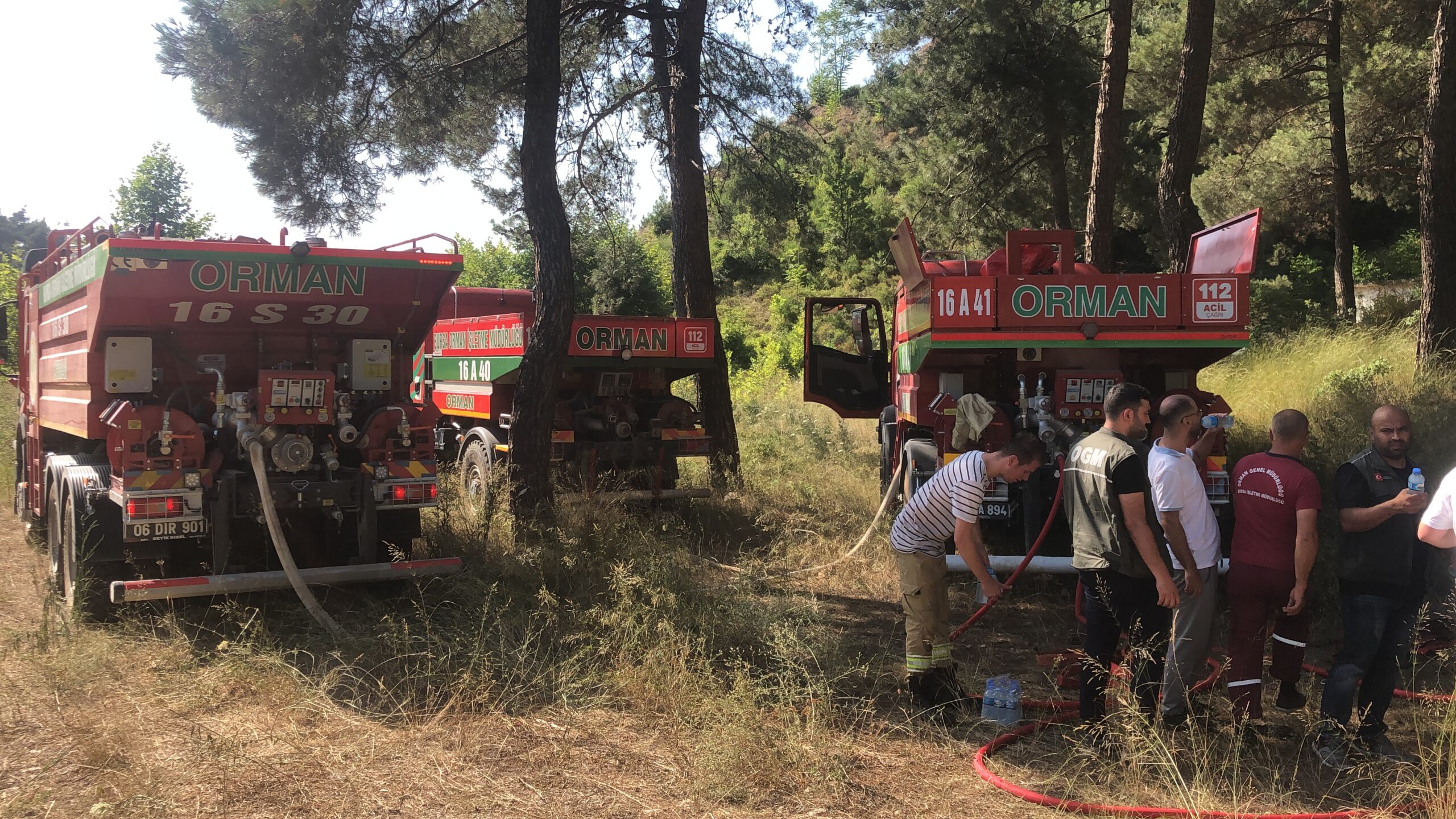 Bursa’da 2 noktada orman yangını! Kontrol altına alındı