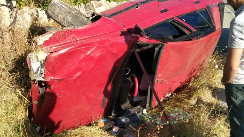 Bursa'nın Orhaneli ilçesinde meydana gelen trafik kazasında 2 kişi yaralandı.