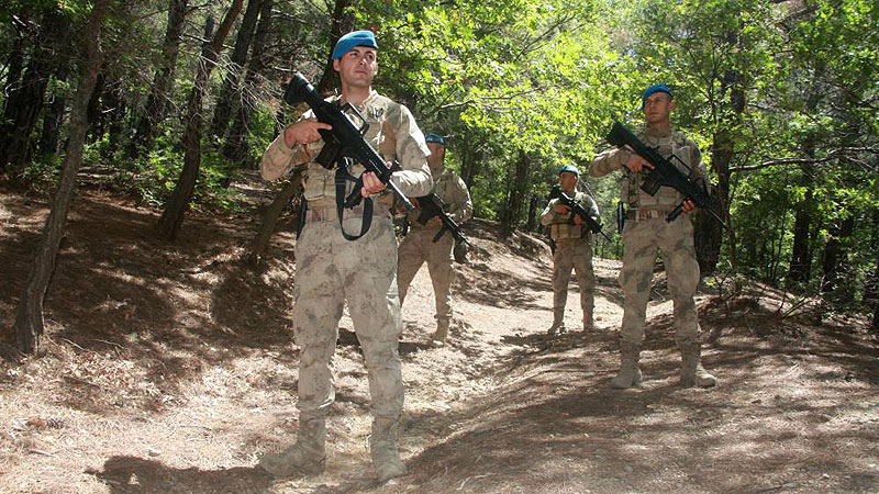 Kazdağları’na komando koruması Kazdağları’na komando koruması