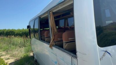 Bursa’da tır turist midibüsüne çarptı; Çok sayıda yaralı var…