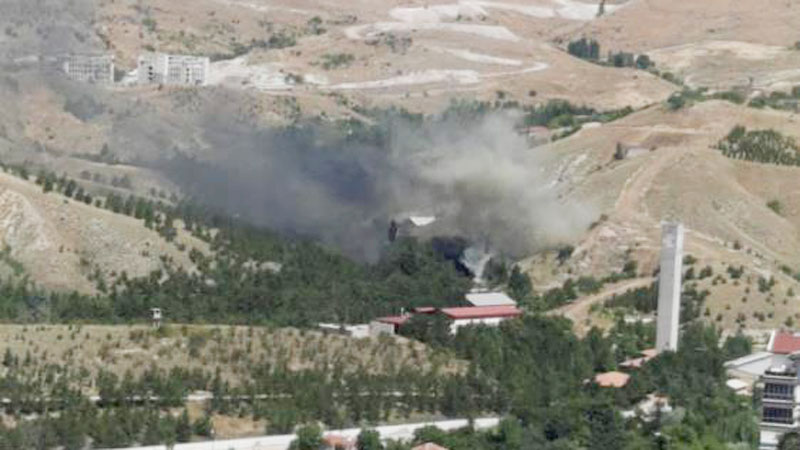 MKE fabrikasında patlama