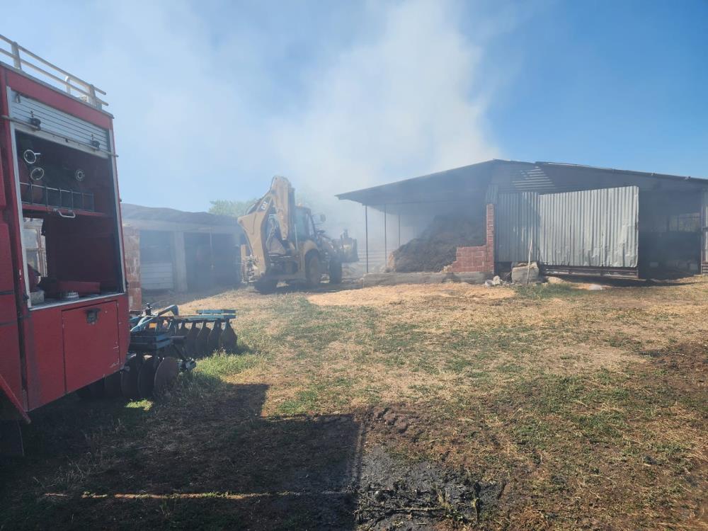 Bursa’da ahırda yangın Bursa’da ahırda yangın