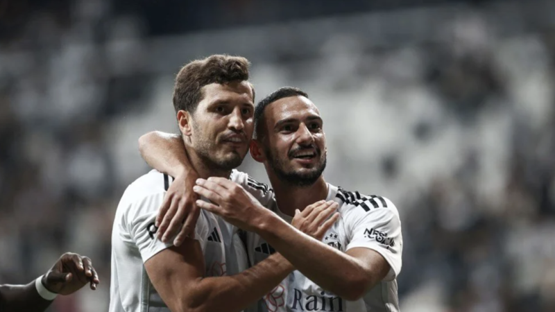 Beşiktaş tur kapısını araladı UEFA Avrupa Konferans Ligi 2. ön eleme turu maçında Beşiktaş