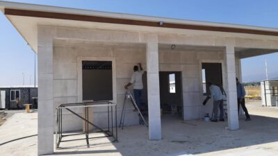 İslahiye Osmangazi Evleri’nde çalışmalar tam gaz