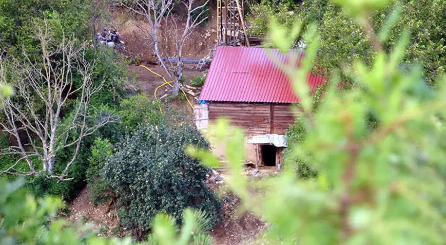Esrarengiz kazı! Define söylentisi… Bölgeye kimse yaklaştırılmıyor