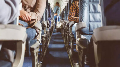 Uçakta taciz iddiası: 3 gözaltı