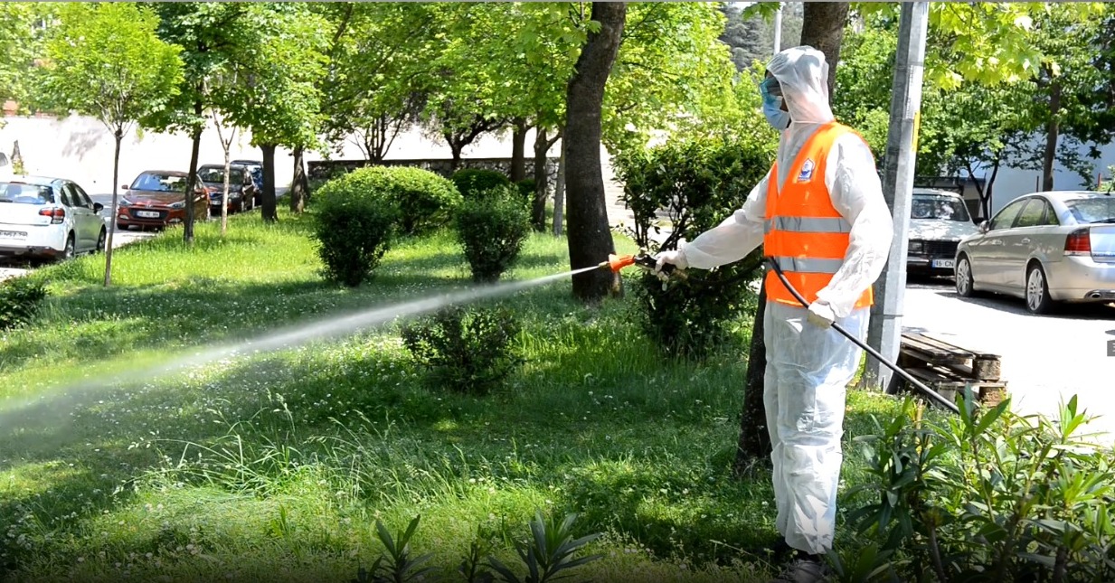 Yıldırım’da ilaçlama çalışmaları sürüyor
