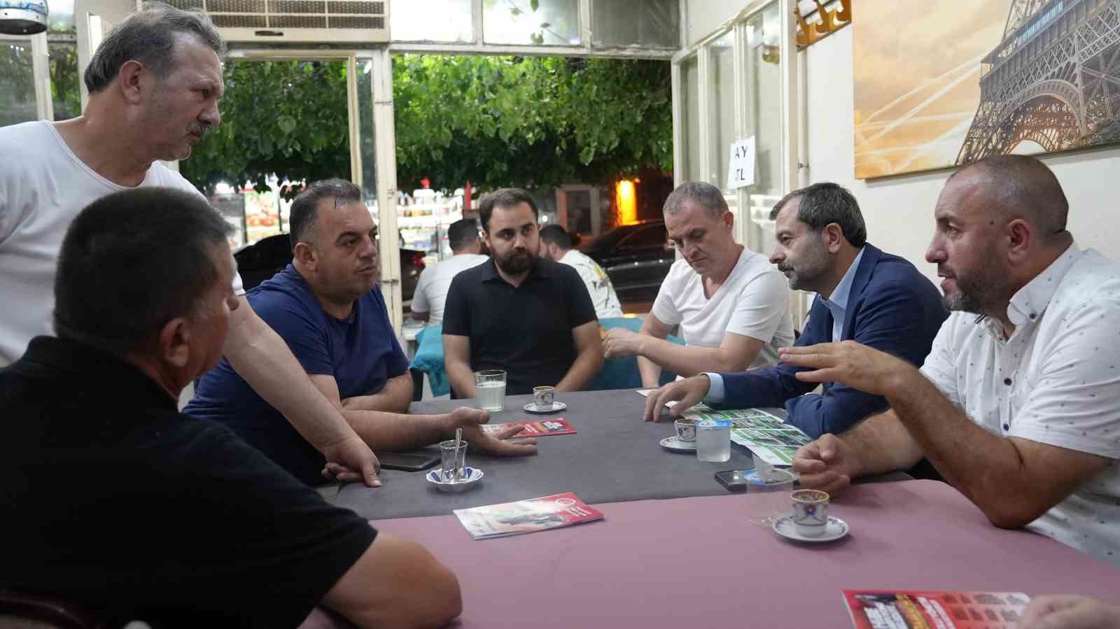 Gürsu Belediye Başkanı Işık vatandaşla iç içe