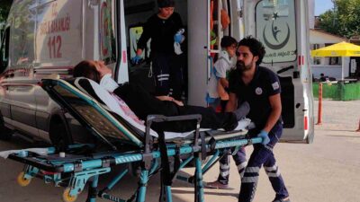 Bursa’da 4 araç birbirine girdi!