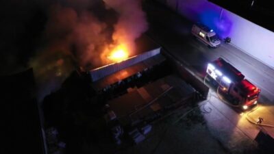 Bursa’da korkutan yangın