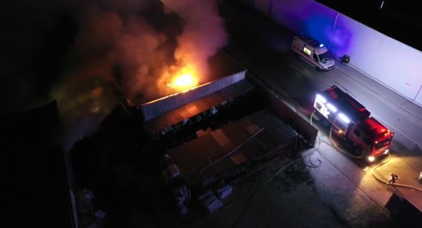 Bursa’da korkutan yangın