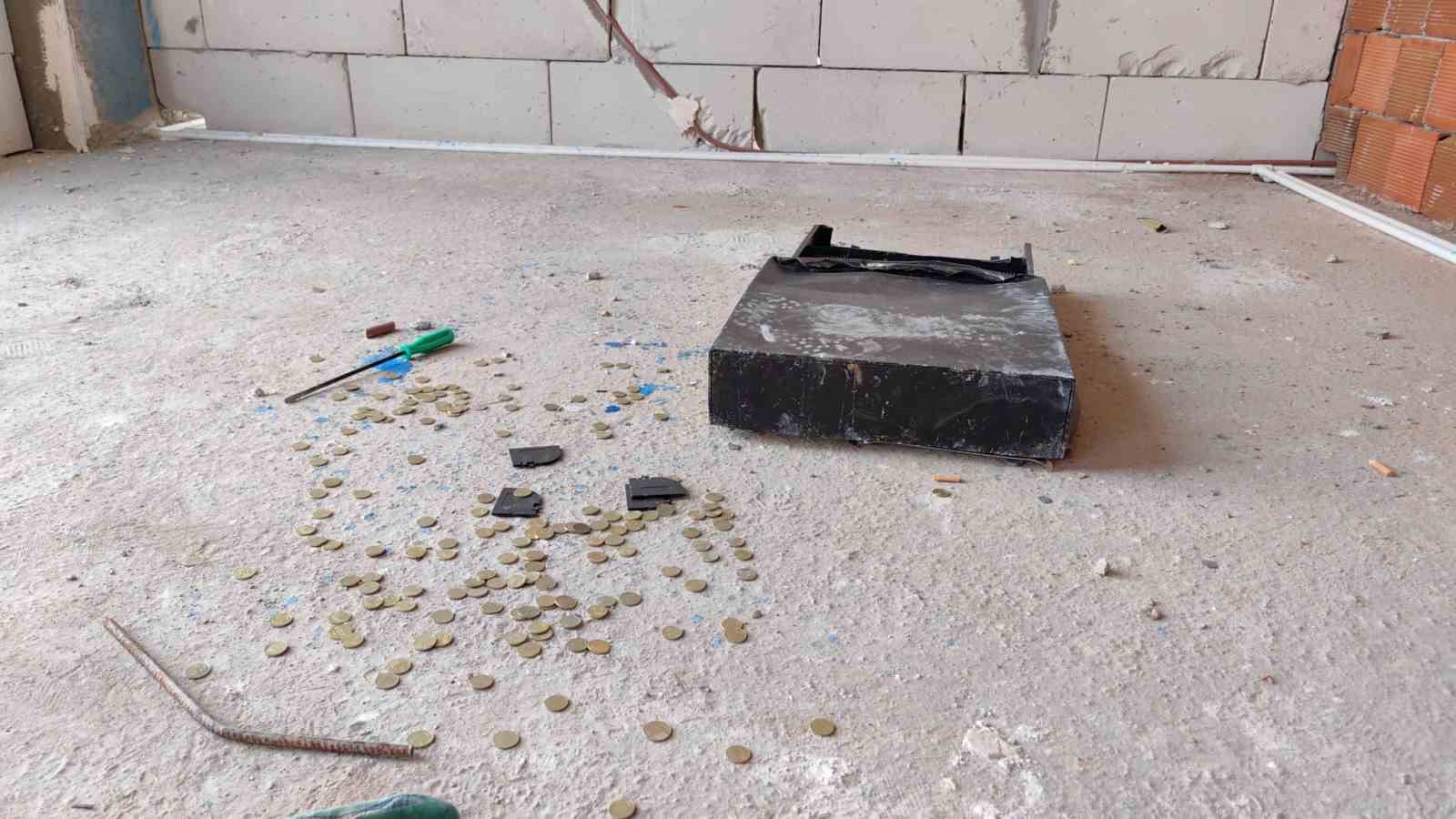 Bursa’da çalınan yazar kasa inşaatta bulundu