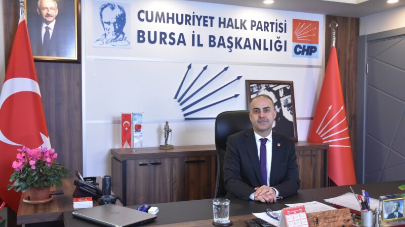CHP Bursa’dan zamlara tepki! CHP Bursa İl Başkanlığı, son dönemde yapılan zamlarla ilgili basın