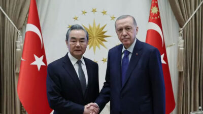 Cumhurbaşkanı Erdoğan, Çin Dışişleri Bakanı Wang Yi’yi kabul etti