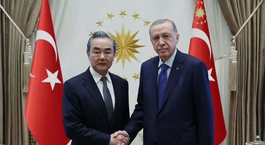 Cumhurbaşkanı Erdoğan, Çin Dışişleri Bakanı Wang Yi’yi kabul etti