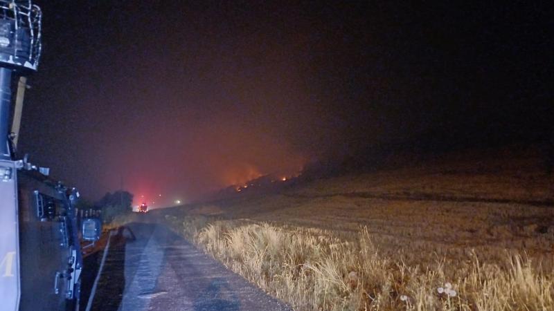 Diyarbakır’da orman yangını