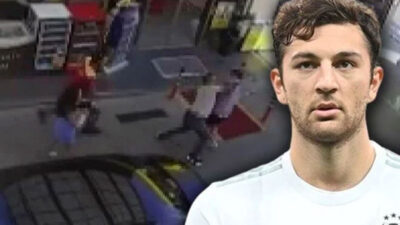 Beşiktaşlı futbolcu saldırıya uğramıştı! Görüntüleri ortaya çıktı