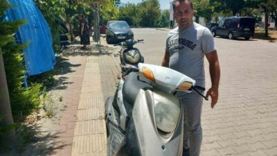 Bursa’da çalınan motosiklet bulundu
