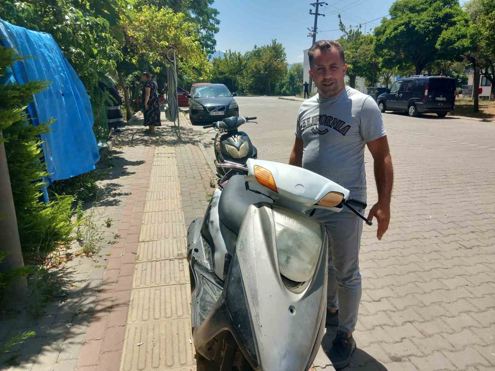 Bursa’da çalınan motosiklet bulundu Bursa’da çalınan motosiklet bulundu