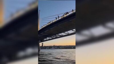 Gençlerin tehlikeli oyunu! Serinlemek için…