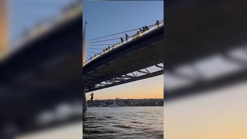 Gençlerin tehlikeli oyunu! Serinlemek için…