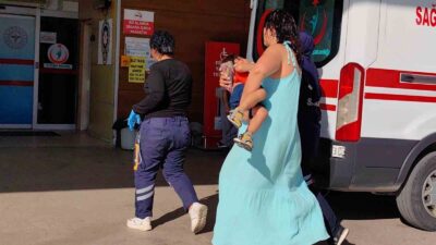 Bursa’da kaydıraktan düşen çocuğun kolu kırıldı