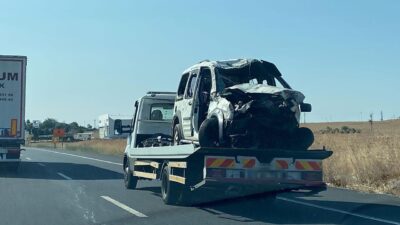 Hafif ticari araç şarampole devrildi: 8 ağır yaralı